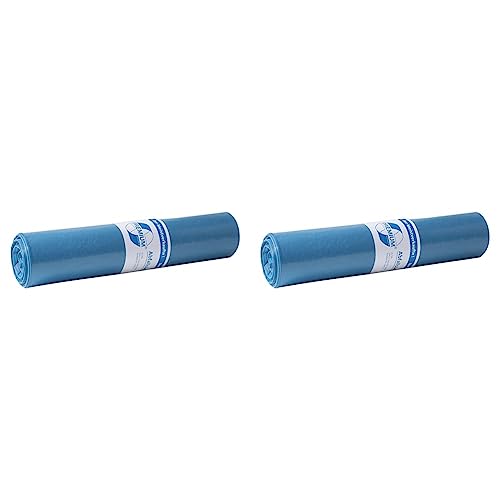 Müllsäcke DEISS PREMIUM blau, 60 my, 70 Liter (Packung mit 2) von DEISS