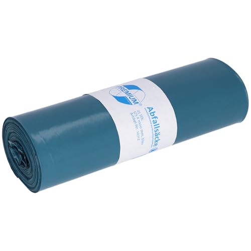 Müllsäcke DEISS PREMIUM blau, 60 my, 70 Liter von DEISS