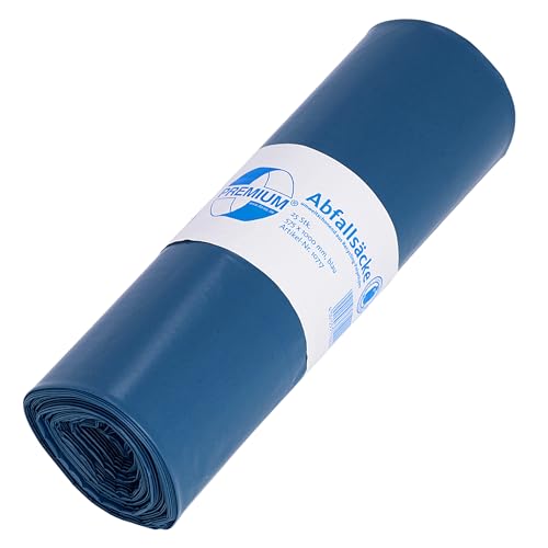 Müllsäcke DEISS PREMIUM blau, 70 my, 70 Liter von DEISS