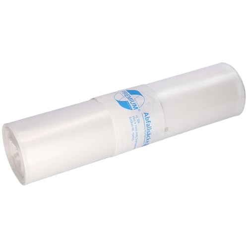 Müllsäcke DEISS PREMIUM transparent 60 my 120 L von DEISS