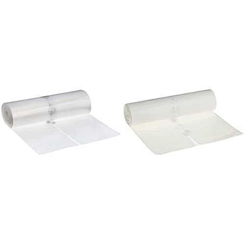 Müllsäcke DEISS PREMIUM transparent 70 my 120 L & Müllsäcke DEISS PREMIUM weiß Typ 60, 120 Liter von DEISS