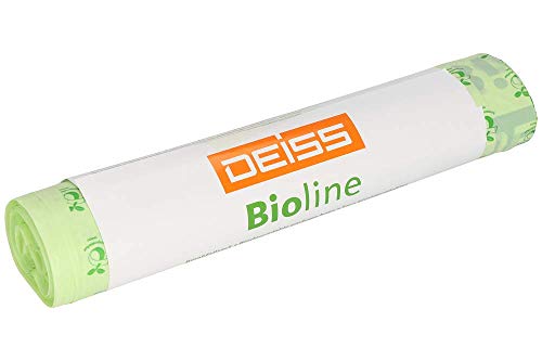 Bio-Müllbeutel DEISS Bioline 200 L, kompostierbar, 100 Stück von DEISS