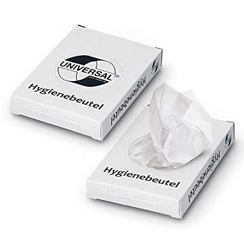 Hygienebeutel Deiss Universal, weiß, 25x30bags (750 Stück) von DEISS