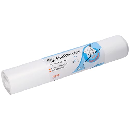 Müllbeutel DEISS UNIVERSAL weiß, 60 Liter, 50 St. von DEISS