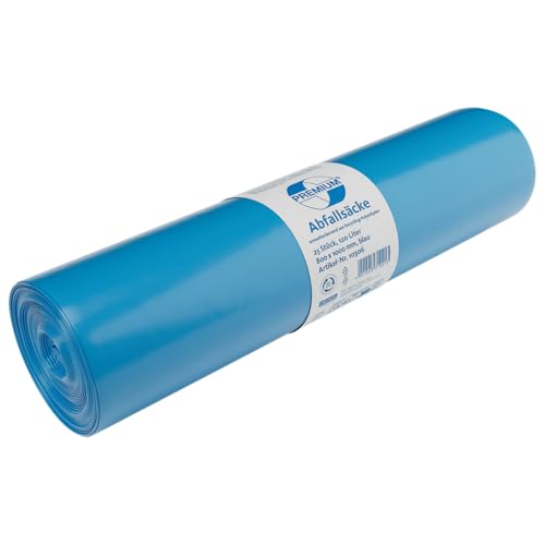 Müllsäcke DEISS PREMIUM blau, Typ 70, 120L, 25 St. von DEISS
