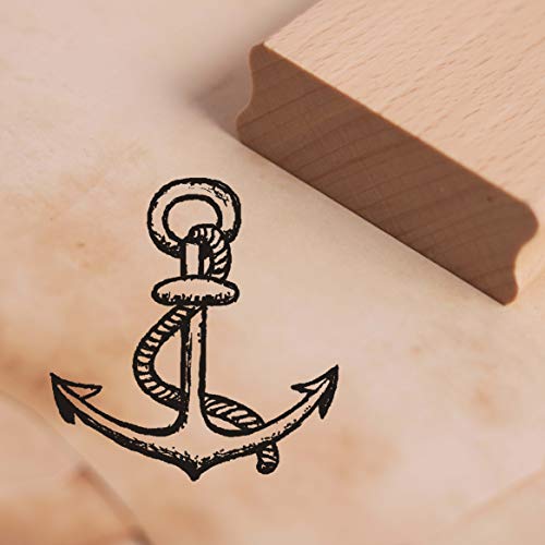 Stempel Anker - Motivstempel ca. 36 x 38 mm von DEKO-LANDO