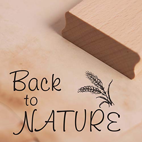 Stempel Back to nature - Motivstempel ca. 48 x 28 mm von DEKO-LANDO