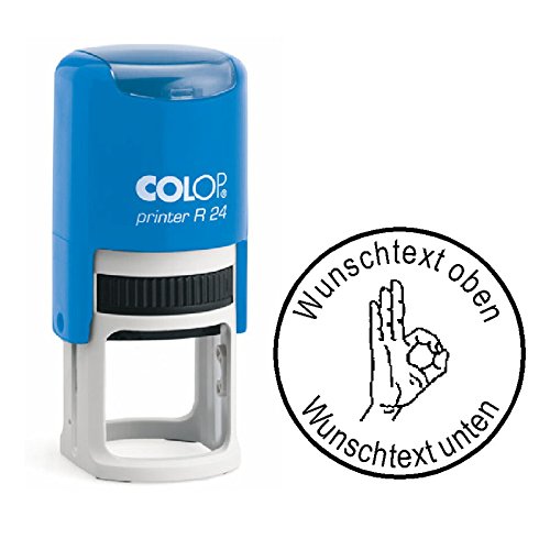 Taucherstempel OK - Stempel mit persönlichem Namen, Motiv & Tauchspruch von DEKOLANDO