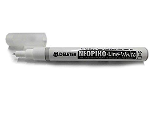 Deleter Neopiko Line Liner, 0,5 mm, Weiß von DELETER