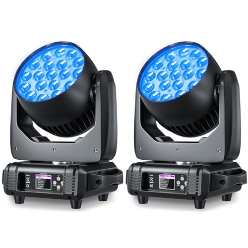 2er Pack Moving Head LED DJ Licht 19x15W DMX Bühne Lichter Zoom Strahl Waschen RGBW für Parteien Live Show Disco Konzert Hochzeit Weihnachten Ereignisse Inventar in Deutschland 2er Pack Moving Head LED DJ Licht 19x15W DMX Bühne Lichter Zoom Strahl Waschen RGBW für Parteien Live Show Disco Konzert Hochzeit Weihnachten Ereignisse Inventar in Deutschland von DELIBANG