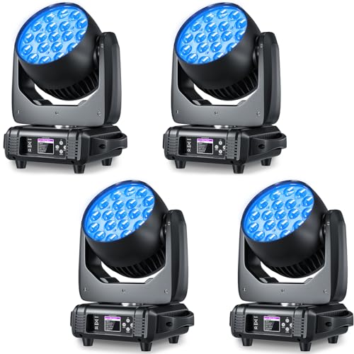 4er Pack Moving Head LED DJ Licht 19x15W DMX Bühne Lichter Zoom Strahl Waschen RGBW für Parteien Live Show Disco Konzert Hochzeit Weihnachten Ereignisse Inventar in Deutschland 4er Pack Moving Head LED DJ Licht 19x15W DMX Bühne Lichter Zoom Strahl Waschen RGBW für Parteien Live Show Disco Konzert Hochzeit Weihnachten Ereignisse Inventar in Deutschland von DELIBANG