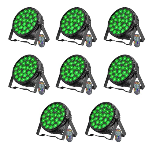 DELIBANG 8PCS 216W LED Par Strahler, 27 x 8W RGBW LED Par Scheinwerfer Bühnenlicht DMX512 Discolicht Partylicht für Party, Bar, Weihnachten, Halloween, Hochzeit DELIBANG 8PCS 216W LED Par Strahler, 27 x 8W RGBW LED Par Scheinwerfer Bühnenlicht DMX512 Discolicht Partylicht für Party, Bar, Weihnachten, Halloween, Hochzeit von DELIBANG