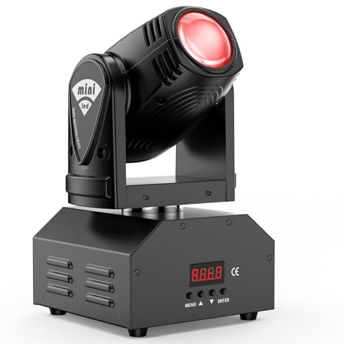 Moving Head Beam Bühnenlicht, LED Disco DJ Party Licht d-mx512 with RGBW Lichter für DJ Disco Party Licht Club Bar Wedding Moving Head Beam Bühnenlicht, LED Disco DJ Party Licht d-mx512 with RGBW Lichter für DJ Disco Party Licht Club Bar Wedding von DELIBANG