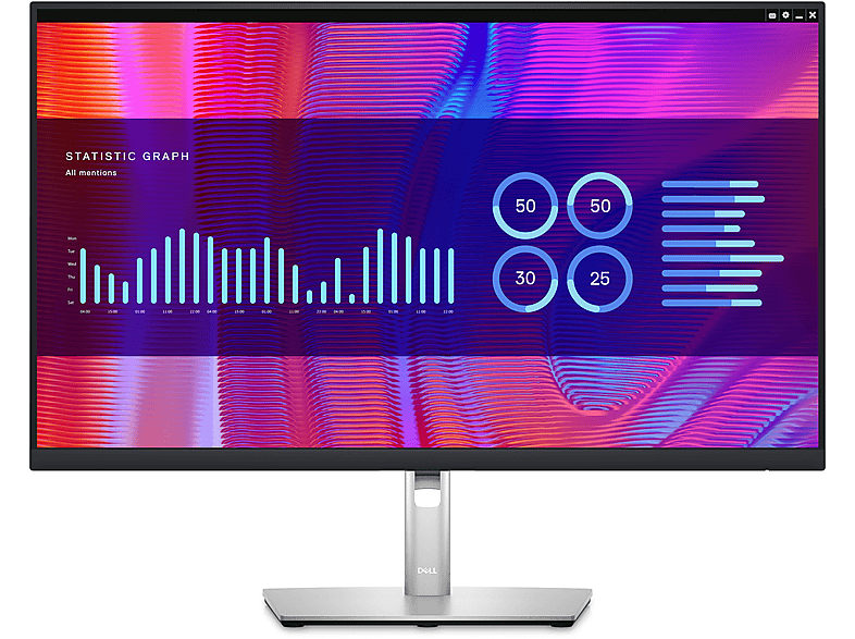 DELL - B2B P Series Dell 27 USB-C-Hub-Monitor – P2723DE Zoll QHD Business Monitor (5 ms Reaktionszeit von DELL - B2B