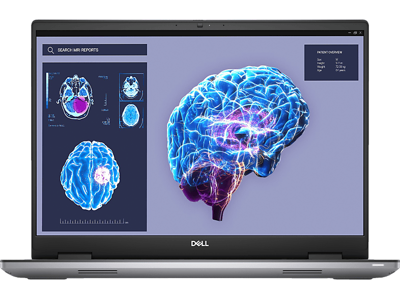 DELL - B2B Precision 7680, Business Notebook, mit 16 Zoll Display, Intel® Core™ i7 i7-13850HX Prozessor, 32 GB RAM, 1 TB SSD GeForce RTX™ 3500 Ada, Grau, Windows 11 Pro von DELL - B2B