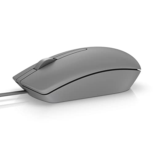 DELL MS116 USB Wired Mouse, Sapphire, BrownBox, Positive, W125704359 (Sapphire, BrownBox, Positive Label, EPEAT, Liteon, EMEA MS116, Ambidextrous, Optical, USB Type-A, 1000 DPI,) von DELL