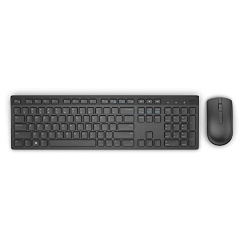 Dell KM636 Keyboard RF Wireless QWERTY Spanish Black KM636, W125881862 (QWERTY Spanish Black KM636, Full-Size (100%), Wireless, RF Wireless, QWERTY, Black, Mouse Included) von DELL