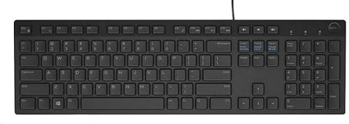 Dell NGGJP USB Tastatur, Tschechisch Sprache, Schwarz von DELL