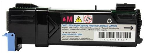 Dell WM138 Laser Toner Cartridge, 2000 Seiten, Magenta von DELL