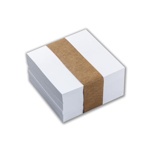 DELMON VARONE - Ersatz Papier 500 Blatt für Zettelbox - Format 97 x 97 mm DELMON VARONE - Ersatz Papier 500 Blatt für Zettelbox - Format 97 x 97 mm von DELMON VARONE - FINE LEATHERGOODS MADE IN GERMANY