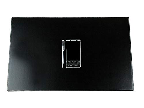 DELMON VARONE - Personalisierbare Schreibtischunterlage Cambridge Top Grain Leder schwarz, Rutschfeste Echtleder Schreibunterlage abwaschbar, Schreibtisch Unterlage geeignet als Mousepad, 60x40 cm DELMON VARONE - Personalisierbare Schreibtischunterlage Cambridge Top Grain Leder schwarz, Rutschfeste Echtleder Schreibunterlage abwaschbar, Schreibtisch Unterlage geeignet als Mousepad, 60x40 cm von DELMON VARONE - FINE LEATHERGOODS MADE IN GERMANY
