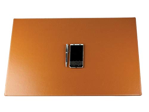 DELMON VARONE - Personalisierbare Schreibtischunterlage XXL Cambridge Top Grain Leder braun, Rutschfeste Echtleder Schreibunterlage abwaschbar, Schreibtisch Unterlage geeignet als Mauspad, 70 x 50 cm DELMON VARONE - Personalisierbare Schreibtischunterlage XXL Cambridge Top Grain Leder braun, Rutschfeste Echtleder Schreibunterlage abwaschbar, Schreibtisch Unterlage geeignet als Mauspad, 70 x 50 cm von DELMON VARONE - FINE LEATHERGOODS MADE IN GERMANY