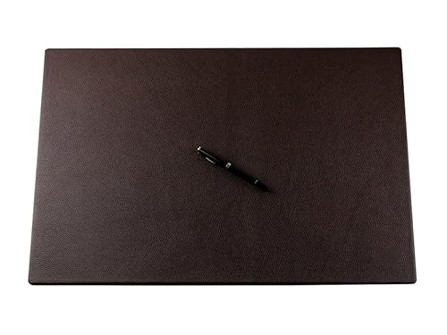 DELMON VARONE - Personalisierbare Schreibtischunterlage XXL aus Premium Leder Softgrain Braun - Rutschfeste Echtleder Schreibunterlage abwaschbar, Schreibtisch Unterlage ideal als Mauspad, 65 x 45 cm DELMON VARONE - Personalisierbare Schreibtischunterlage XXL aus Premium Leder Softgrain Braun - Rutschfeste Echtleder Schreibunterlage abwaschbar, Schreibtisch Unterlage ideal als Mauspad, 65 x 45 cm von DELMON VARONE - FINE LEATHERGOODS MADE IN GERMANY