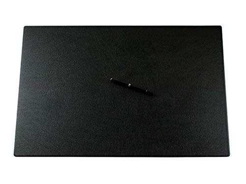 DELMON VARONE - Personalisierbare Schreibtischunterlage XXL aus Premium Leder Softgrain schwarz, Rutschfeste Echtleder Schreibunterlage abwaschbar, Schreibtisch Unterlage ideal als Mauspad, 65 x 45 cm DELMON VARONE - Personalisierbare Schreibtischunterlage XXL aus Premium Leder Softgrain schwarz, Rutschfeste Echtleder Schreibunterlage abwaschbar, Schreibtisch Unterlage ideal als Mauspad, 65 x 45 cm von DELMON VARONE - FINE LEATHERGOODS MADE IN GERMANY