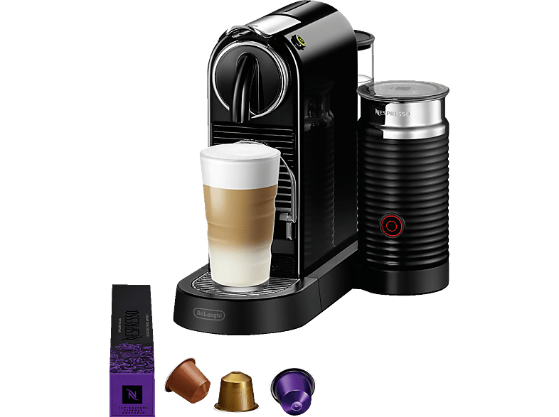 DELONGHI Citiz EN267.BAE Nespresso Kapselmaschine Schwarz von DELONGHI