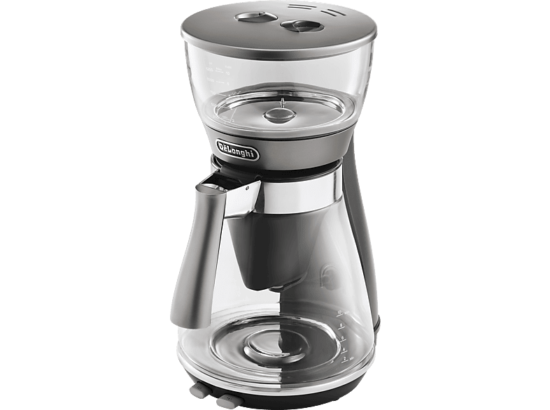 DELONGHI Clessidra ICM17210 Kaffeemaschine Transparent/Silber von DELONGHI