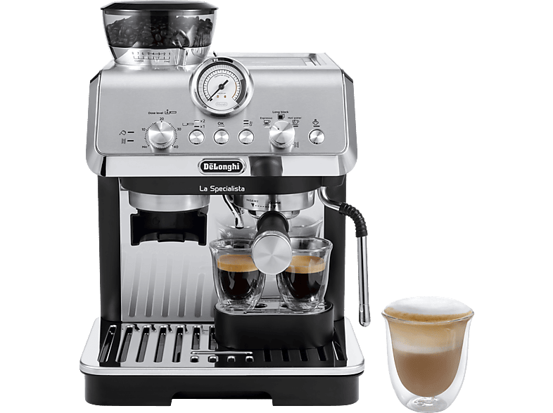 DELONGHI La Specialista Arte EC9155.MB Espressomaschine Edelstahl/Schwarz von DELONGHI