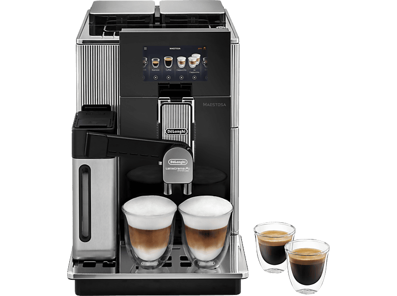 DELONGHI Maestosa EPAM960.75.GLM Kaffeevollautomat Silber/Schwarz von DELONGHI