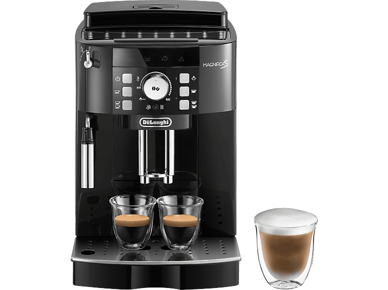 DELONGHI Magnifica S ECAM21.116.B Kaffeevollautomat Schwarz von DELONGHI