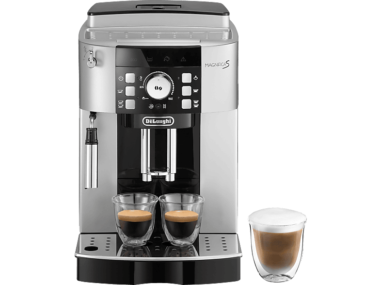 DELONGHI Magnifica S ECAM21.116.SB - 5 Kaffeespezialitäten Kaffeevollautomat Silber von DELONGHI