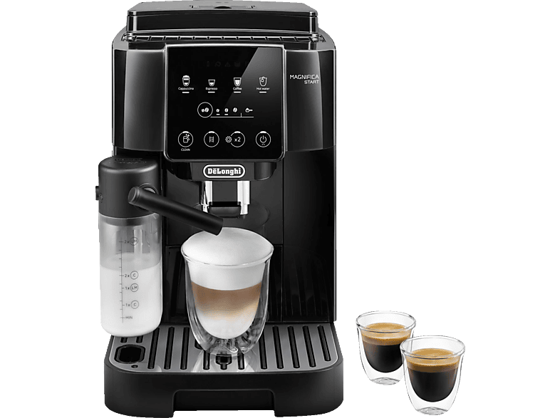 DELONGHI Magnifica Start Milk ECAM220.60.B - 4 Kaffeespezialitäten Kaffeevollautomat Schwarz von DELONGHI