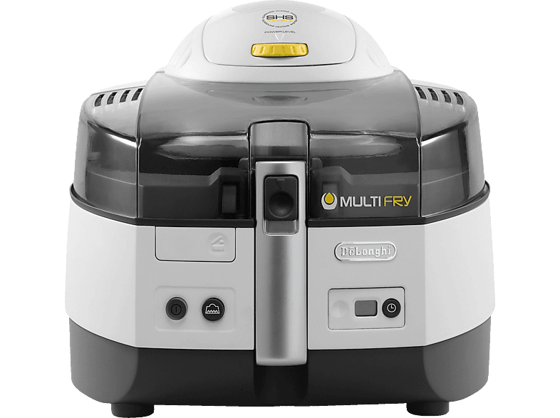 DELONGHI MultiFry Extra FH1363/1 Heißluftfritteuse 1600 Watt Weiß/Anthrazit von DELONGHI