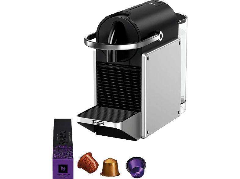 DELONGHI Pixie Re-Design EN127.S Nespresso Kapselmaschine Silber von DELONGHI
