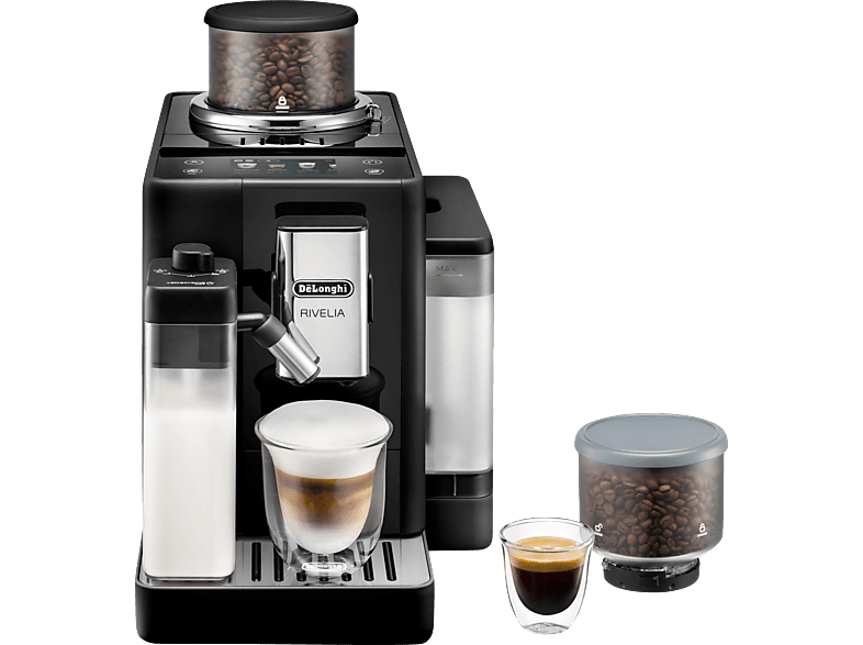 DELONGHI Rivelia EXAM440.55.B Kaffeevollautomat Schwarz von DELONGHI