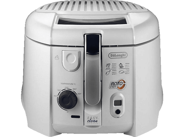 DELONGHI RotoFry F28313.W Fritteuse 1800 Watt Weiß von DELONGHI