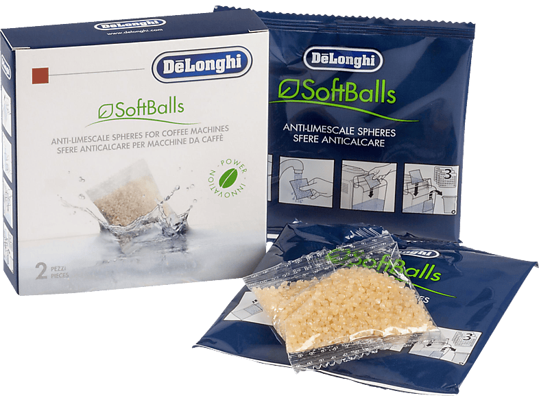 DELONGHI SoftBalls DLSC551 Entkalker Balls Weiß von DELONGHI