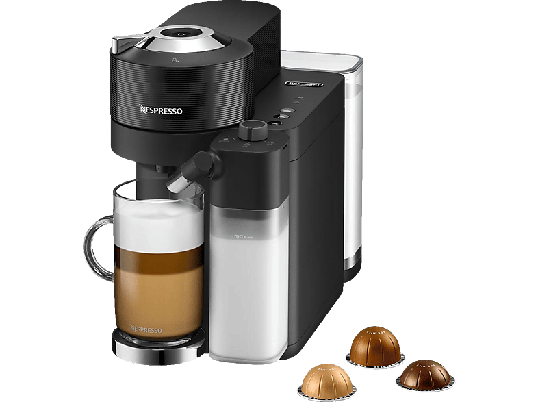 DELONGHI Vertuo Lattissima ENV300.B Nespresso Kapselmaschine Schwarz von DELONGHI