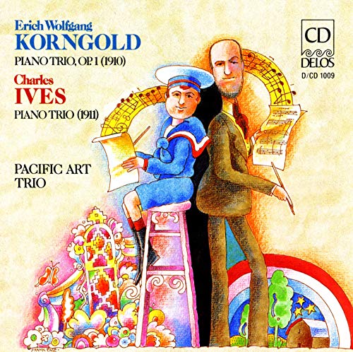 Korngold/Ives:Klaviertrios von DELOS