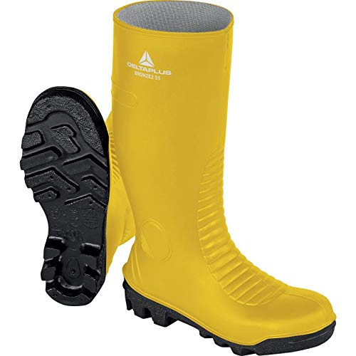 Delta Plus BRON2S5JA38 Bronze2 S5 SRA Sicherheitsstiefel - Rutschfest - Farbe: Gelb-Schwarz - Größe: 38 Delta Plus BRON2S5JA38 Bronze2 S5 SRA Sicherheitsstiefel - Rutschfest - Farbe: Gelb-Schwarz - Größe: 38 von DELTA PLUS
