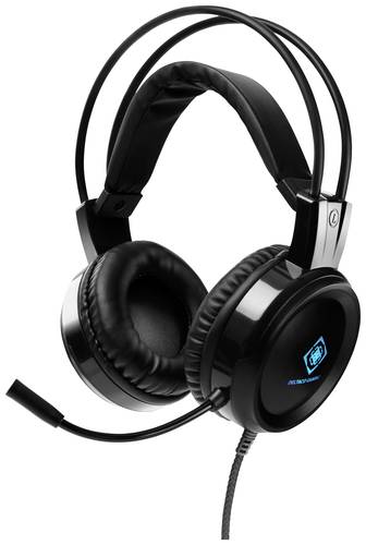 DELTACO GAMING DH110 Gaming Over Ear Headset kabelgebunden Stereo Schwarz von DELTACO GAMING