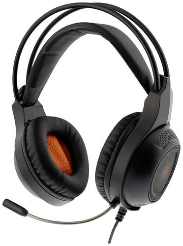 DELTACO GAMING DH210 Gaming On Ear Headset kabelgebunden Stereo Schwarz von DELTACO GAMING