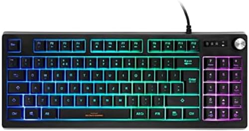DELTACO GAMING DK230 TKL Membrane Gaming Tastatur - RGB - UK Layout von DELTACO GAMING