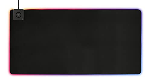 DELTACO GAMING DMP330 RGB Gaming Mauspad XL - 118x58cm - Integriertes Qi Wireless Ladegerät 10W - 4mm dick - Schwarz DELTACO GAMING DMP330 RGB Gaming Mauspad XL - 118x58cm - Integriertes Qi Wireless Ladegerät 10W - 4mm dick - Schwarz von DELTACO GAMING