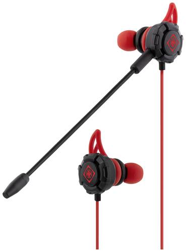 DELTACO GAMING GAM-076 Gaming In Ear Headset kabelgebunden Stereo Schwarz, Rot Headset von DELTACO GAMING