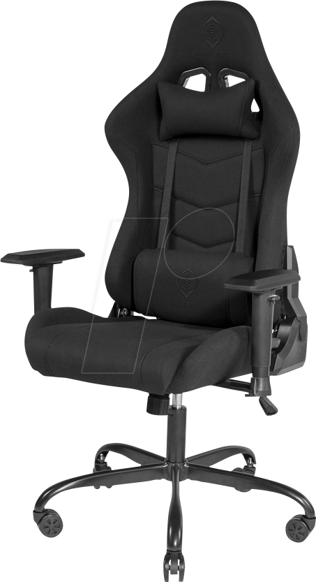 DTG GAM-096F - Deltaco Gaming Stuhl GAM-096F, Stoff, schwarz von DELTACO GAMING