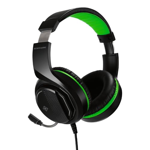 Deltaco Stereo Gaming Headset für Xbox One S/X, Farbe:schwarz von DELTACO GAMING